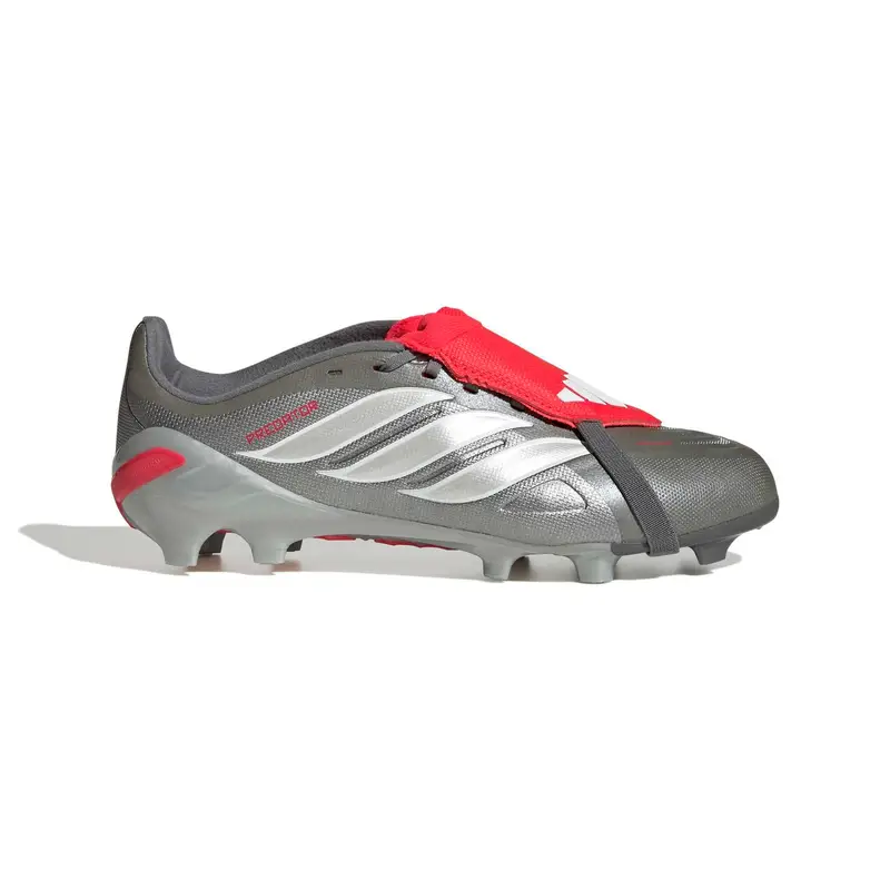Scarpe calcio per bambini adidas Predator League FG Gris