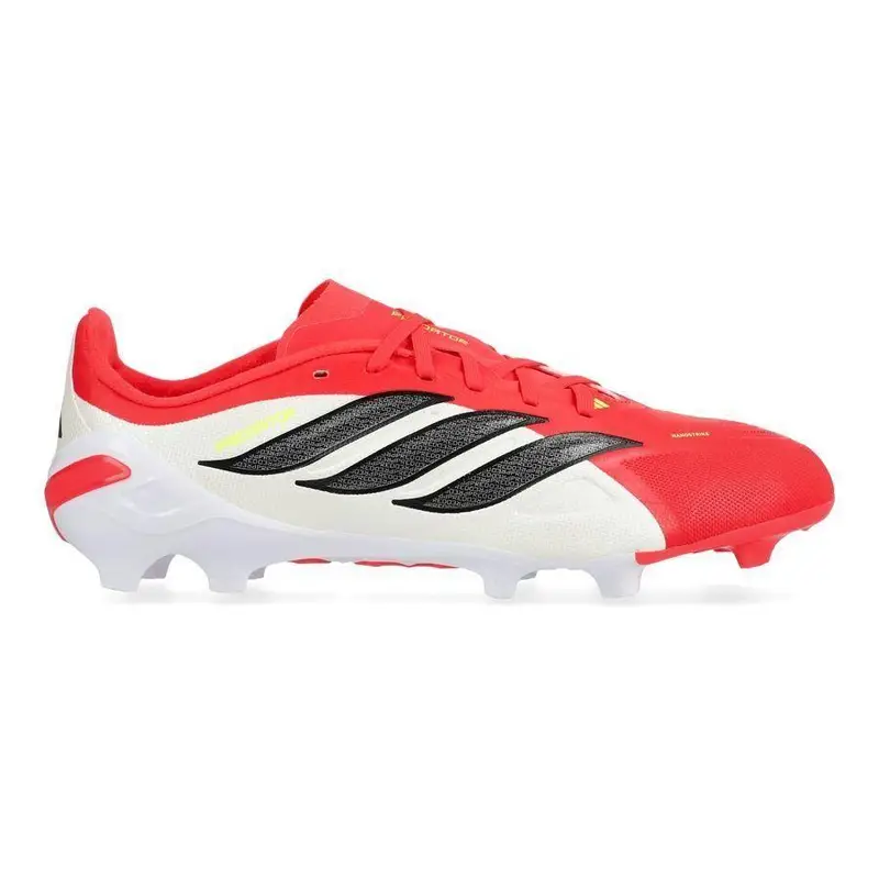 Scarpe calcio per bambini adidas Predator League FG Rouge