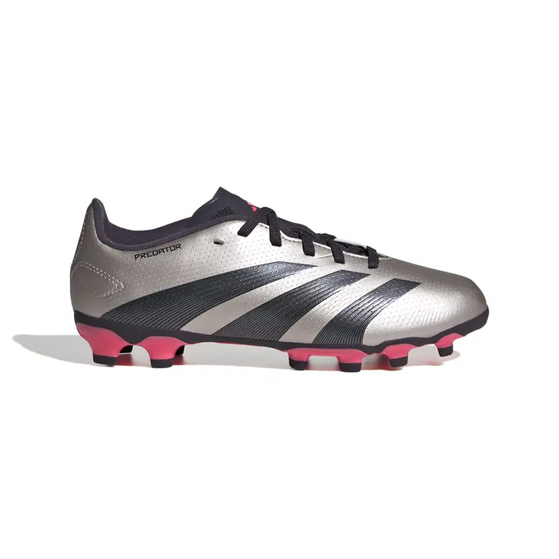 Scarpe calcio per bambini adidas Predator League MG Gris