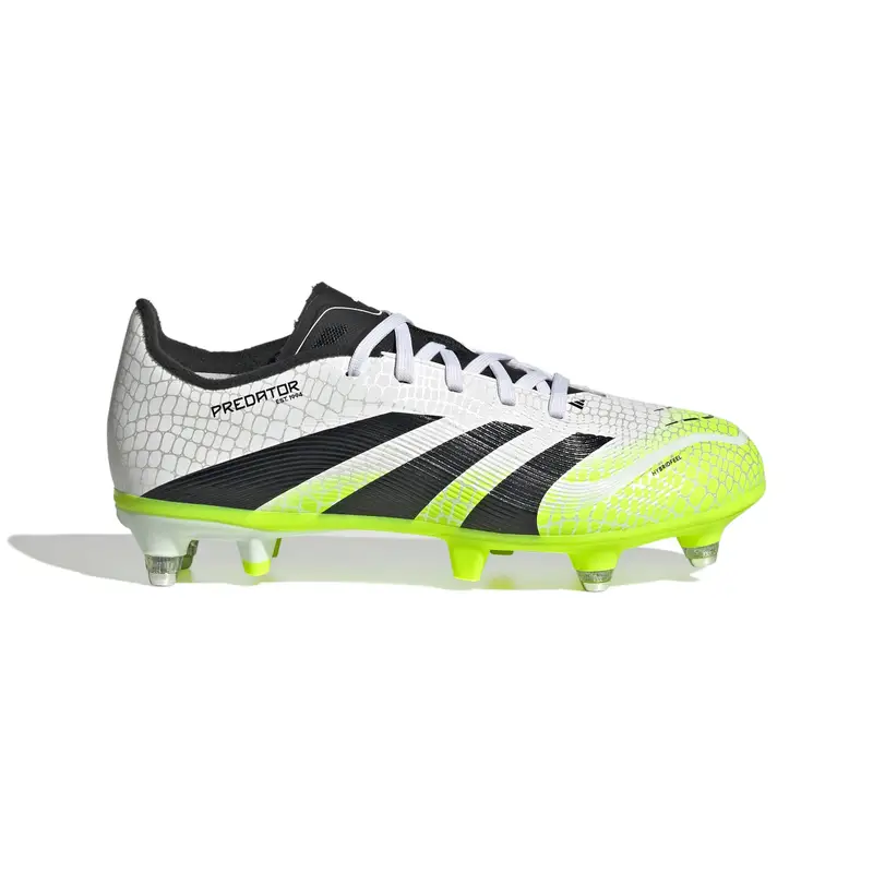 Scarpe calcio per bambini adidas Predator League SG Blanc