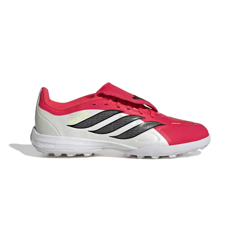 Scarpe calcio per bambini adidas Predator League TF Rouge