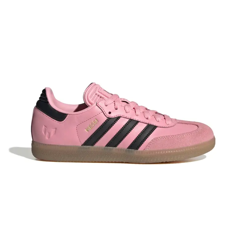 Scarpe calcio per bambini adidas Samba Messi Rose