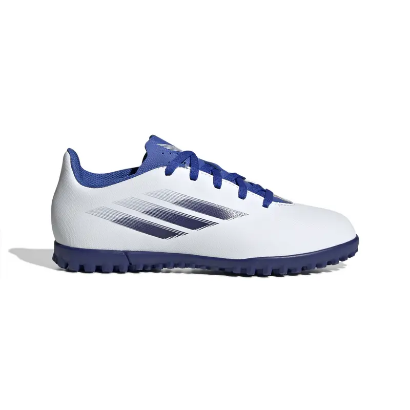 Scarpe calcio per bambini adidas X Speedflow.4 TF Blanc