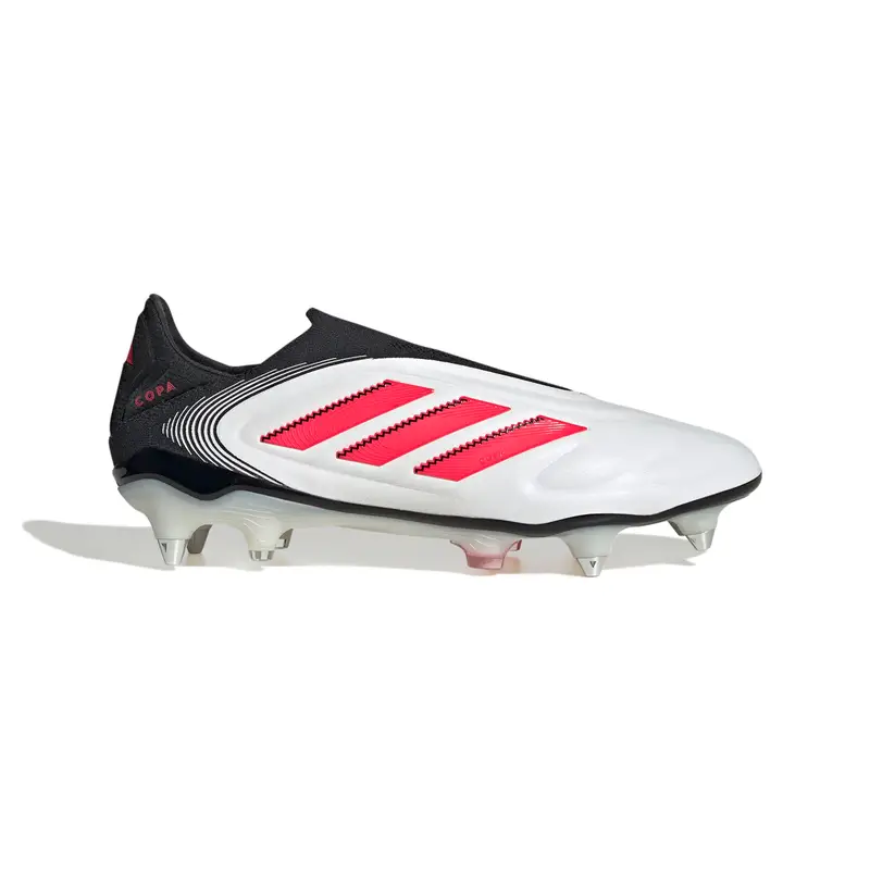 Scarpe calcio senza lacci adidas Copa Pure Elite SG Blanc