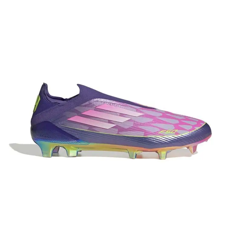 Scarpe calcio senza lacci adidas F50 Elite Lamine FG Violet