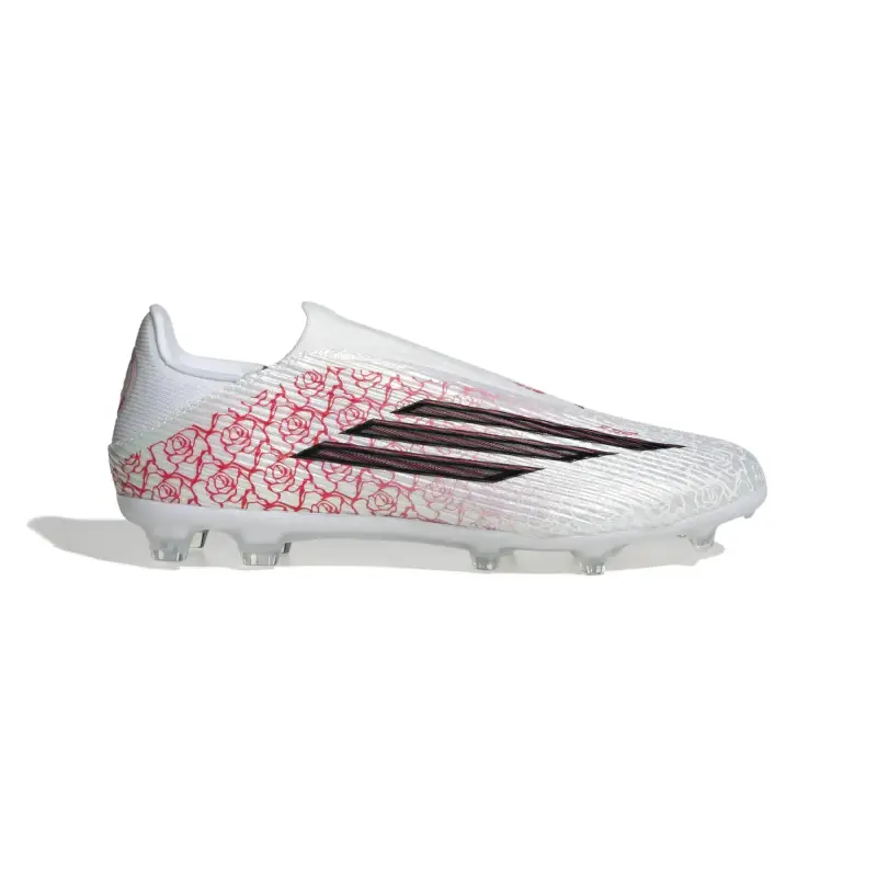 Scarpe calcio senza lacci adidas F50 League Lamine Yamal FG/MG Blanc