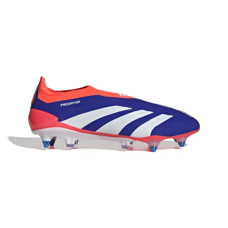 Scarpe calcio senza lacci adidas Predator Elite SG Bleu
