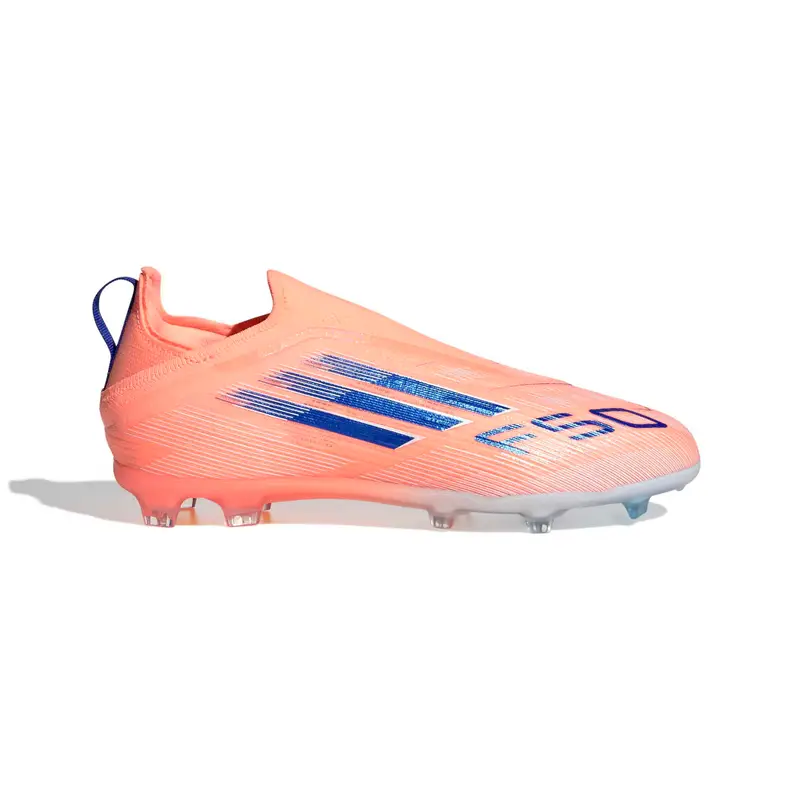 Scarpe calcio senza lacci per bambini adidas F50 Elite FG Orange