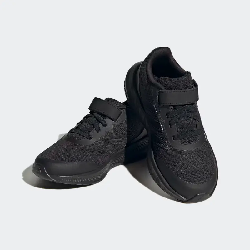 Scarpe con lacci elastici RunFalcon 3.0 Core Black miniatura 4