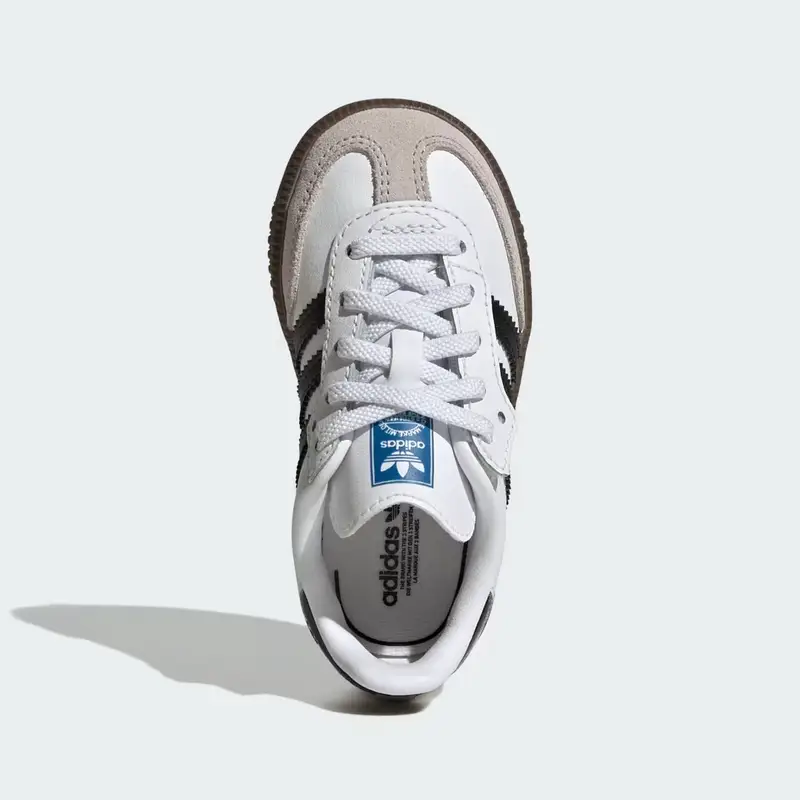 Scarpe con lacci elasticizzati Samba OG Comfort per bambini White miniatura 3