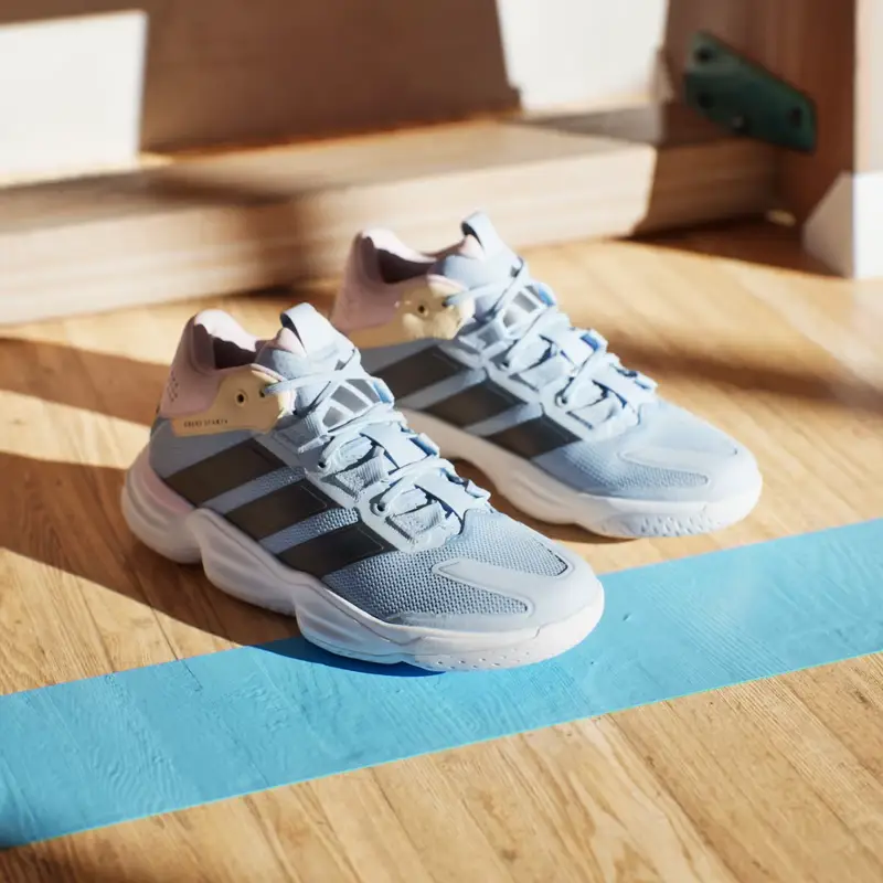 Scarpe Court Stabil Indoor Blue miniatura 4