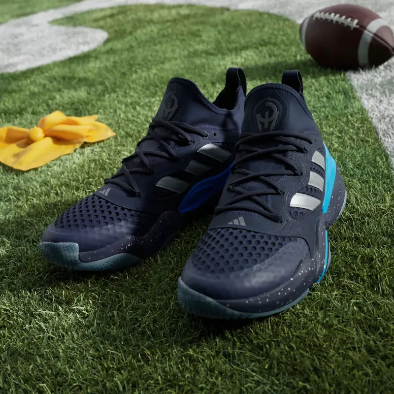 Scarpe da allenamento su erba sintetica Mahomes 2 Impact FLX Tyler, Texas Team Navy Blue 2 miniatura 3