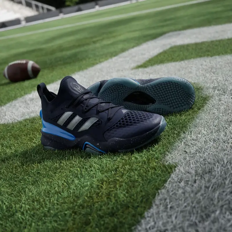 Scarpe da allenamento su erba sintetica Mahomes 2 Impact FLX Tyler, Texas Team Navy Blue 2 miniatura 4