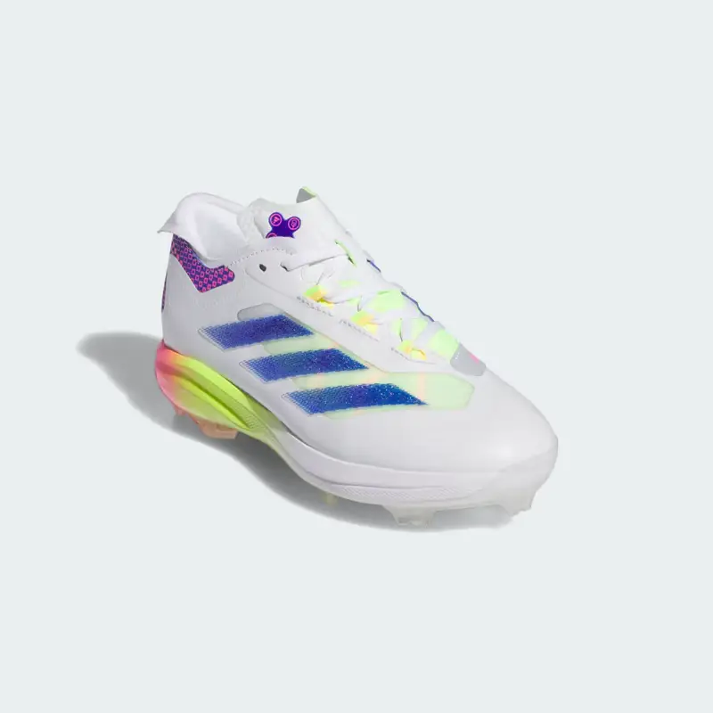 Scarpe da baseball adizero Impact TPU Kids Warp Speed Cloud White miniatura 4