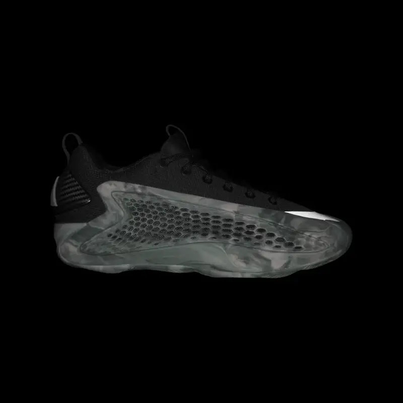 Scarpe da basket Anthony Edwards Low Junior Silver Pebble miniatura 2