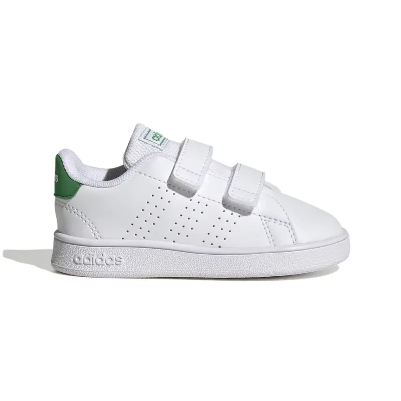 Scarpe da basket con ganci per bambini adidas Advantage Blanc