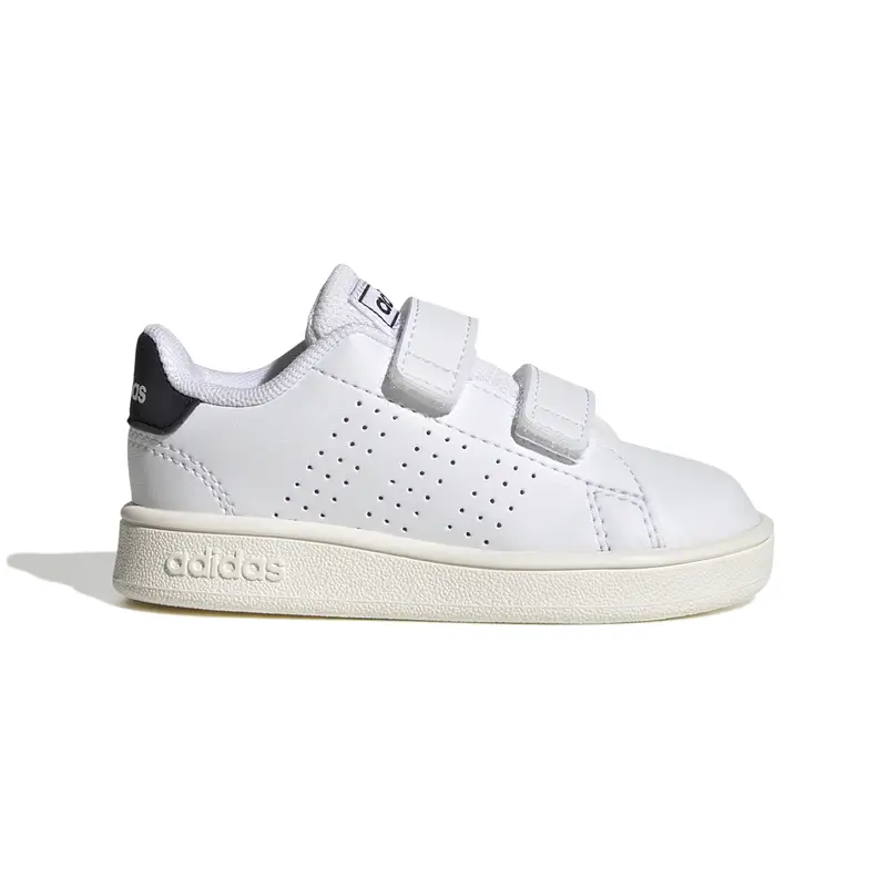 Scarpe da basket con ganci per bambini adidas Advantage Blanc