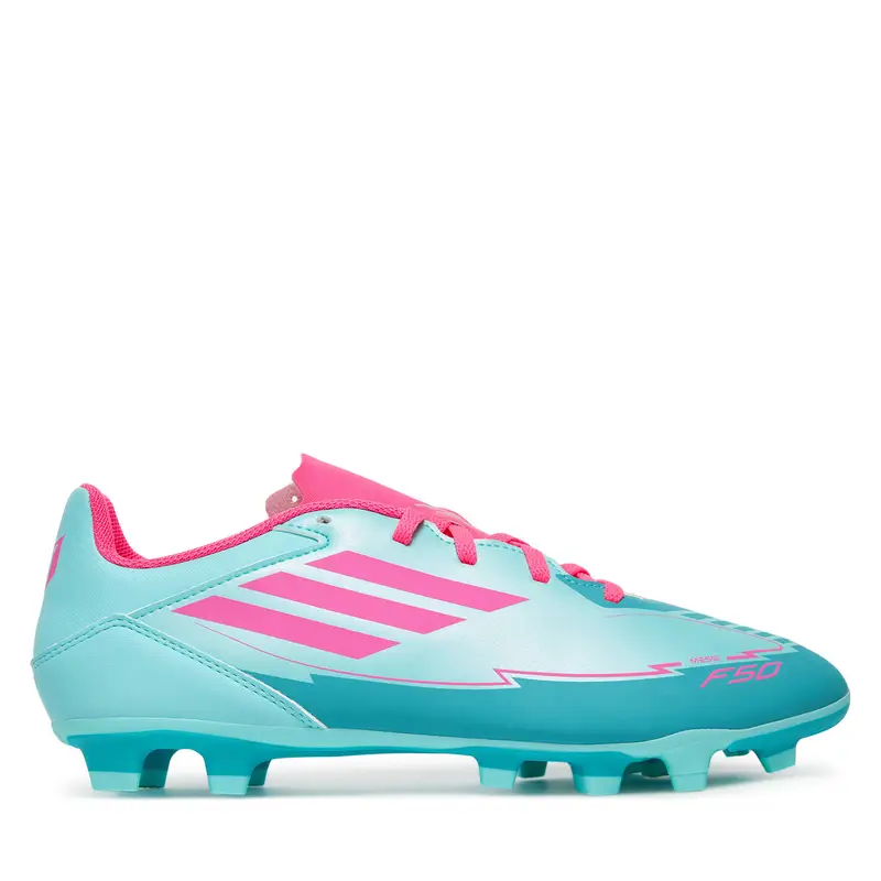 Scarpe da calcio adidas F50 Club Messi Firm/Multi-Ground IH0929 Turchese