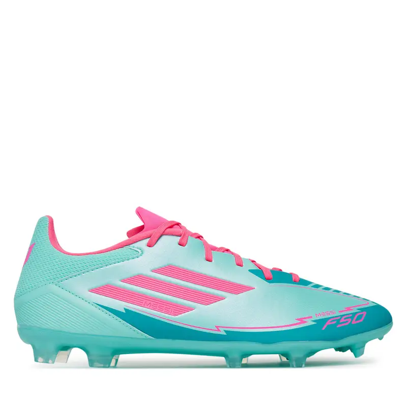 Scarpe da calcio adidas F50 League Messi Firm/Multi-Ground IH0928 Turchese