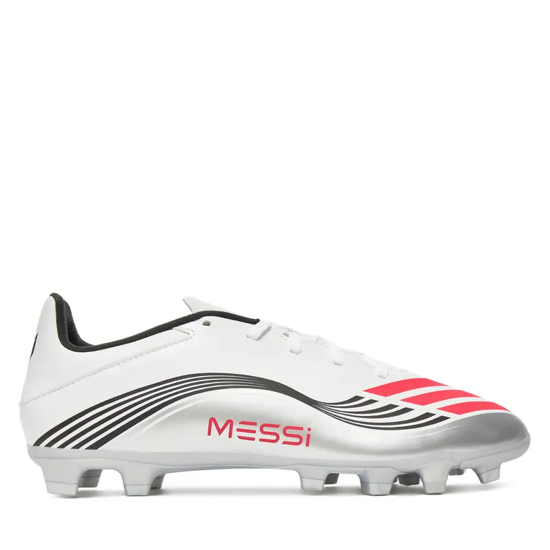 Scarpe da calcio adidas F50 Messi Club JP7443 Bianco