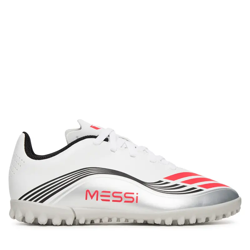 Scarpe da calcio adidas F50 Messi Club JP7453 Bianco