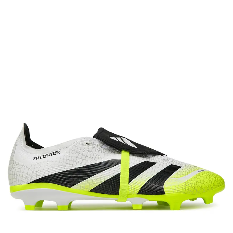 Scarpe da calcio adidas Predator League Fold-Over Tongue JI1111 Bianco