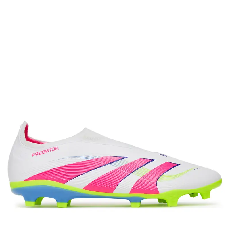 Scarpe da calcio adidas Predator League Laceless Firm/Multi-Ground ID3861 Bianco