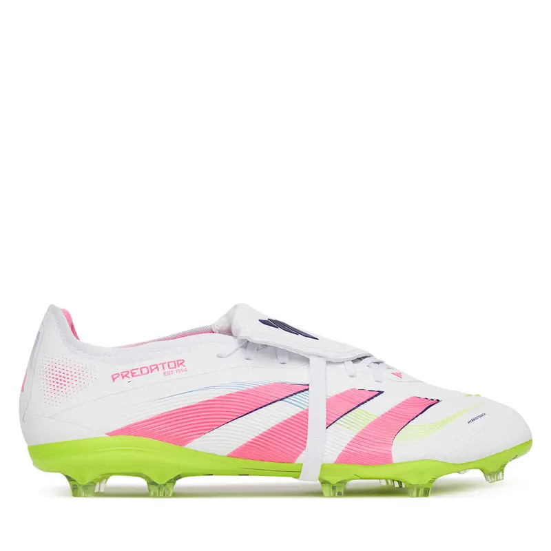 Scarpe da calcio adidas Predator Pro Fold-Over Tongue Firm Ground JR0440 Bianco