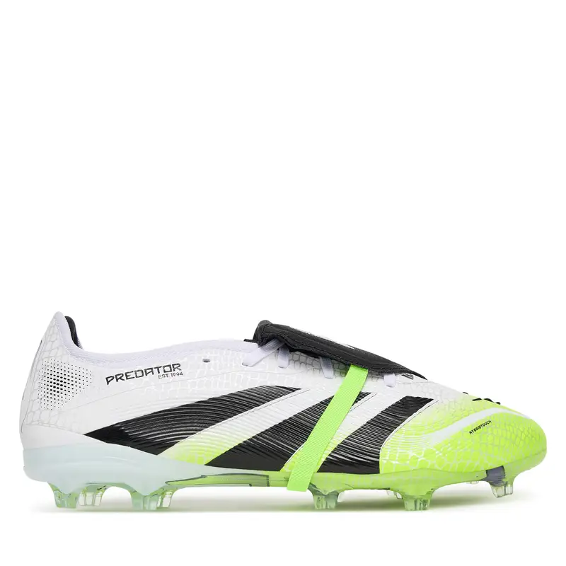 Scarpe da calcio adidas Predator Pro Fold-Over Tongue Firm Ground JS4071 Bianco