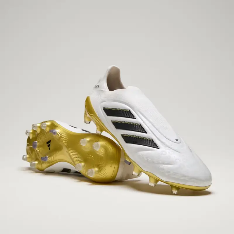 Scarpe da calcio Copa Pure 3 Elite Laceless Firm Ground Zero Metalic