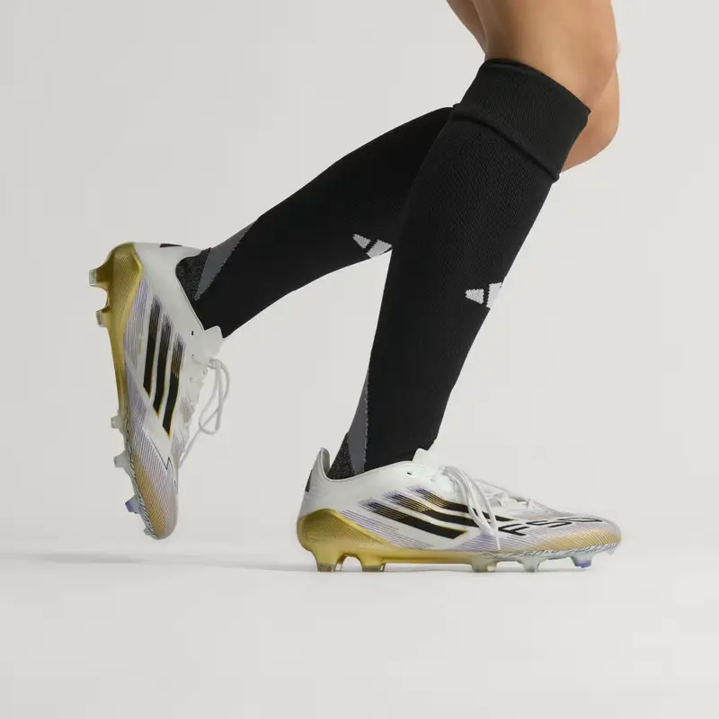 Scarpe da calcio F50 Elite Firm Ground Cloud White miniatura 2