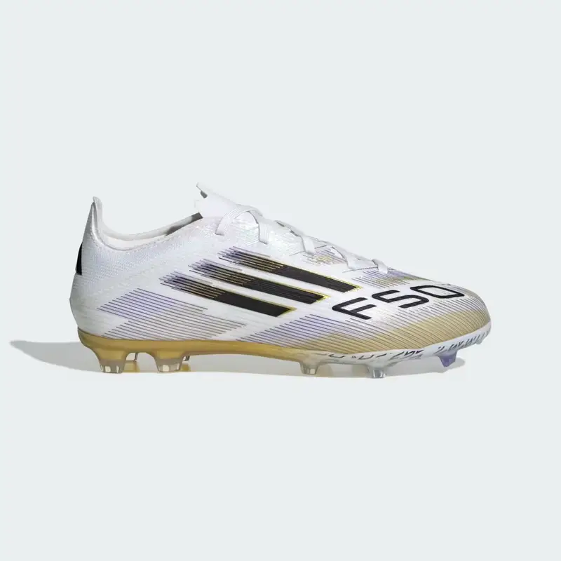 Scarpe da calcio F50 Elite Firm Ground Kids Cloud White miniatura 2