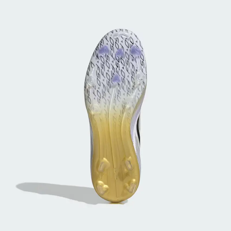 Scarpe da calcio F50 Elite Firm Ground Kids Cloud White miniatura 4