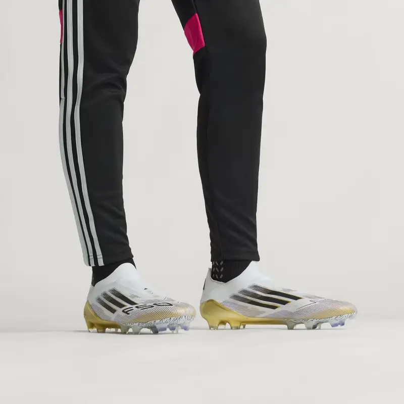 Scarpe da calcio F50 Elite Laceless Firm Ground Cloud White miniatura 2