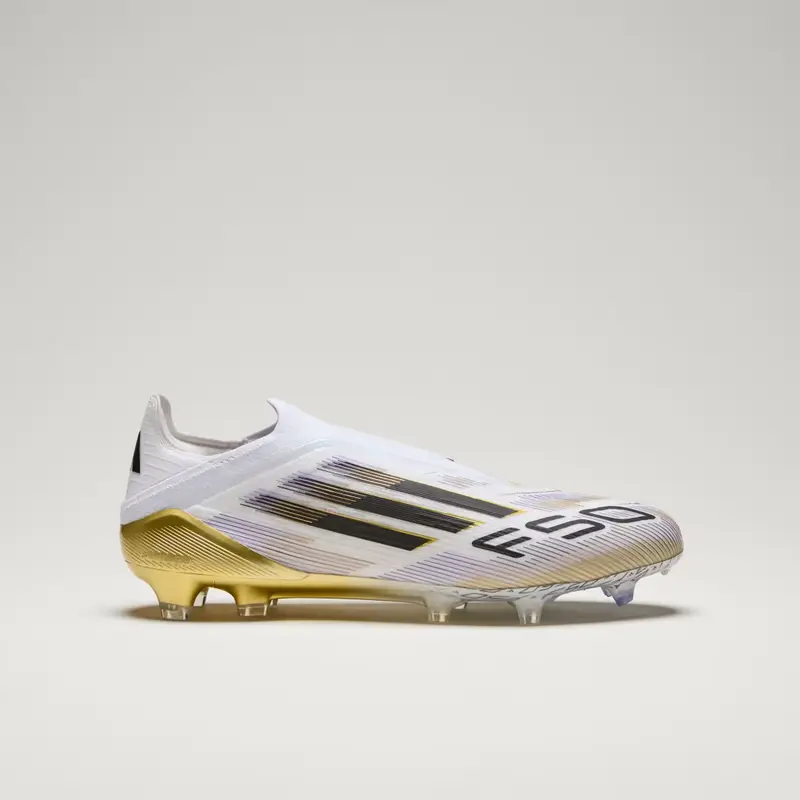 Scarpe da calcio F50 Elite Laceless Firm Ground Cloud White miniatura 3