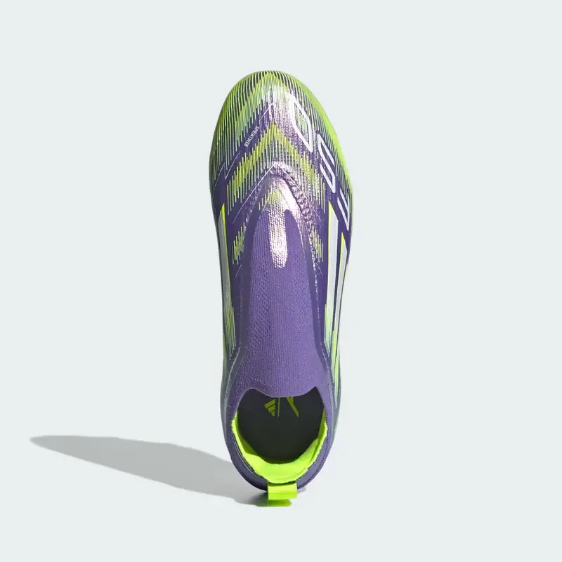 Scarpe da calcio F50 Elite Laceless per Terreni Compatti Bambini Purple Rush miniatura 3