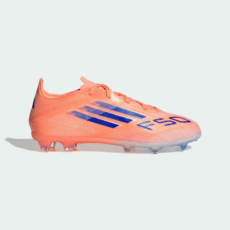 Scarpe da calcio F50 Elite per terreni compatti bambini Beam Orange miniatura 2
