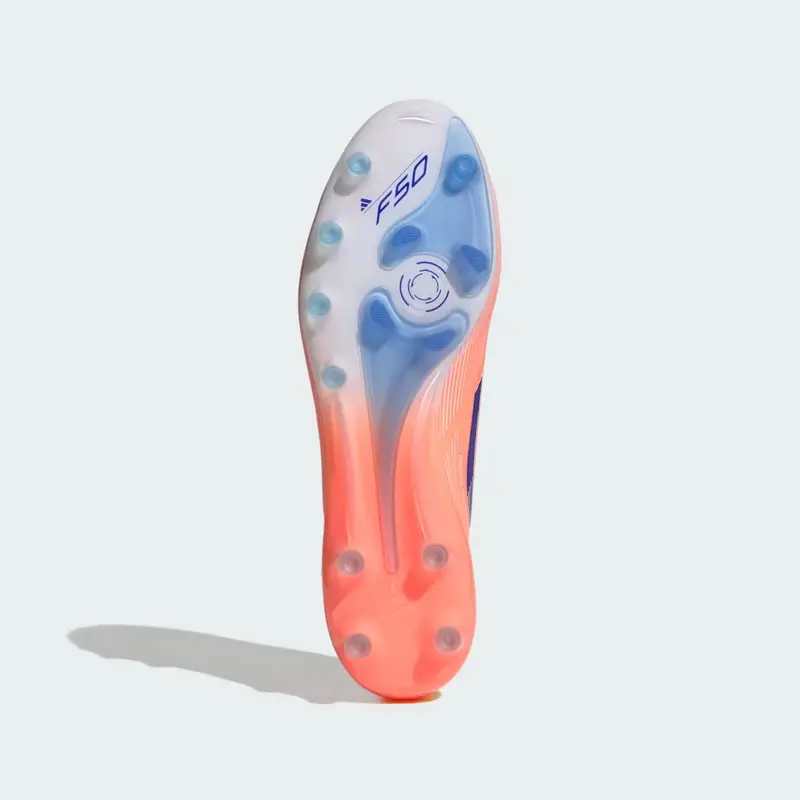 Scarpe da calcio F50 Elite senza lacci per erba artificiale Beam Orange miniatura 4