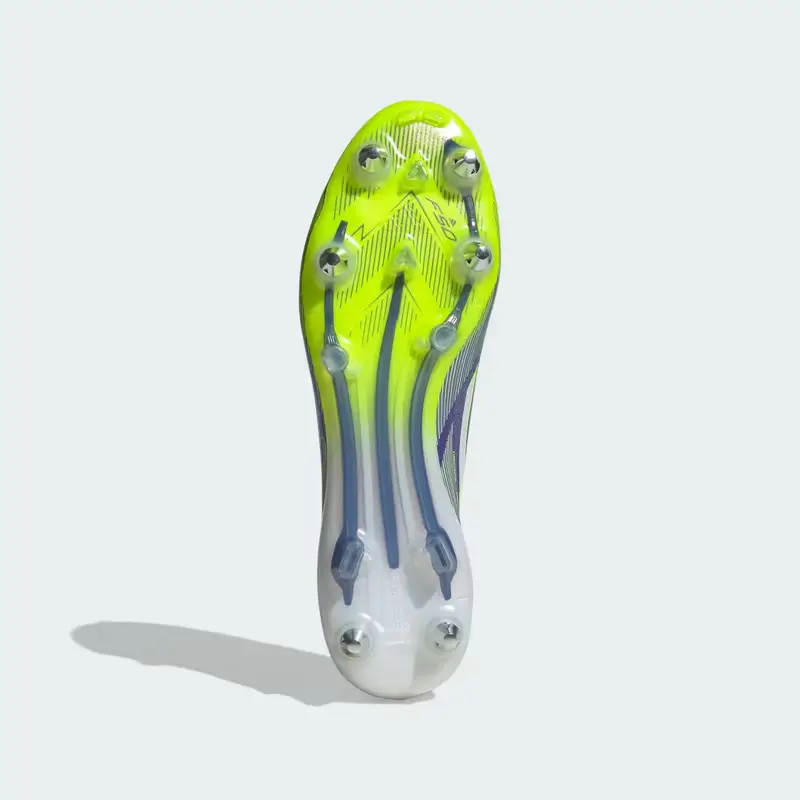 Scarpe da calcio F50 Elite senza lacci per terreni morbidi Purple Rush miniatura 4