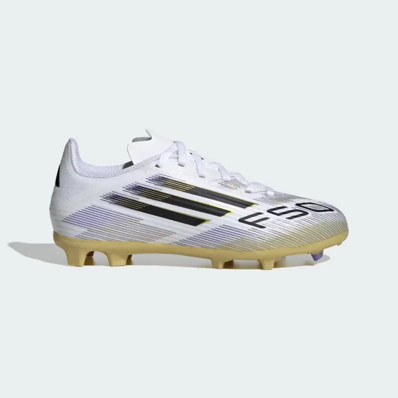 Scarpe da calcio F50 League Firm/Multi-Ground Kids Cloud White miniatura 2
