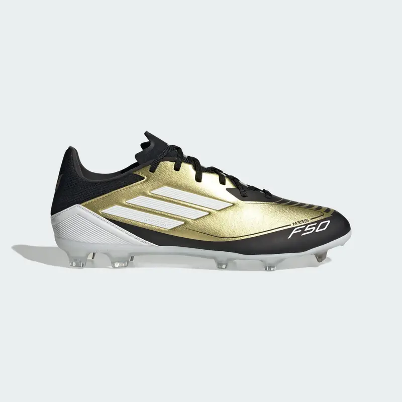 Scarpe da calcio F50 League Messi Firm/Multi-Ground | Adidas Giallo oro