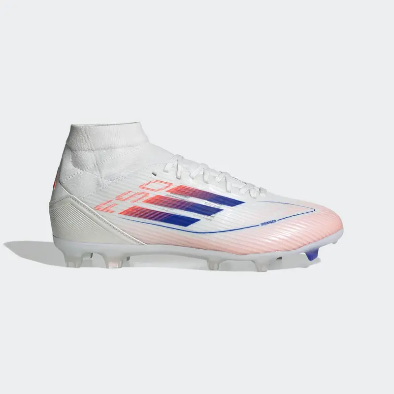 Scarpe da calcio F50 League Mid-Cut Firm/Multi-Ground | Adidas Bianco