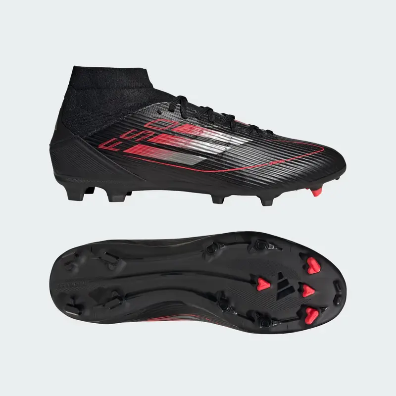 Scarpe da calcio F50 League Mid Firm/Multi-Ground Core Black