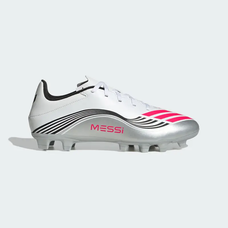 Scarpe da calcio F50 Messi Club compatti/multisuperficie Cloud White miniatura 2