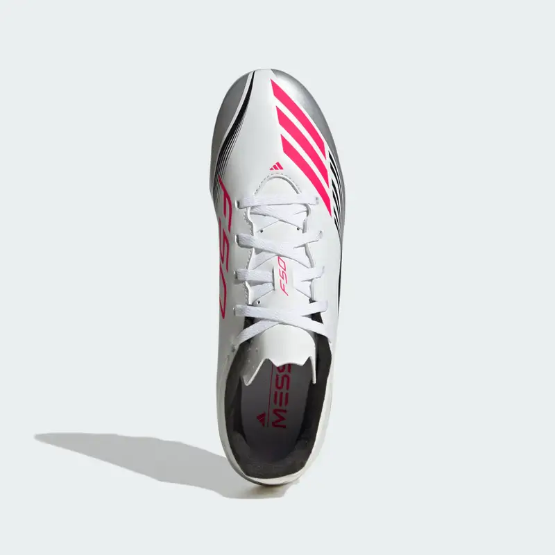 Scarpe da calcio F50 Messi Club compatti/multisuperficie Cloud White miniatura 3