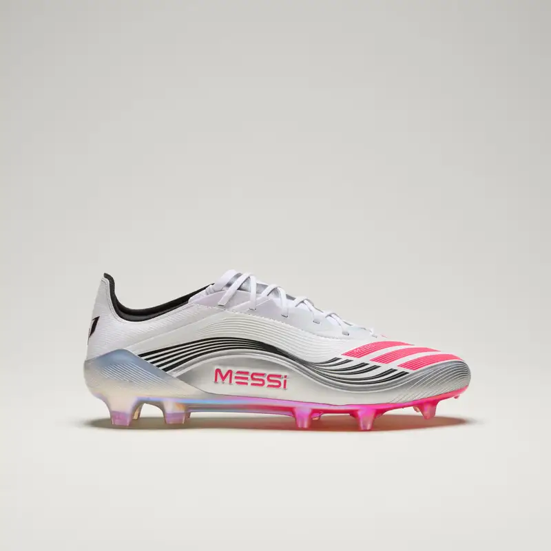 Scarpe da calcio F50 Messi Elite per terreni naturali compatti Cloud White miniatura 3