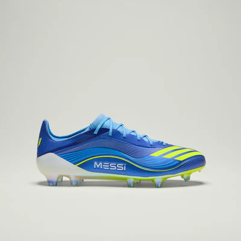Scarpe da calcio F50 Messi Elite per terreni naturali compatti Royal Blue miniatura 3