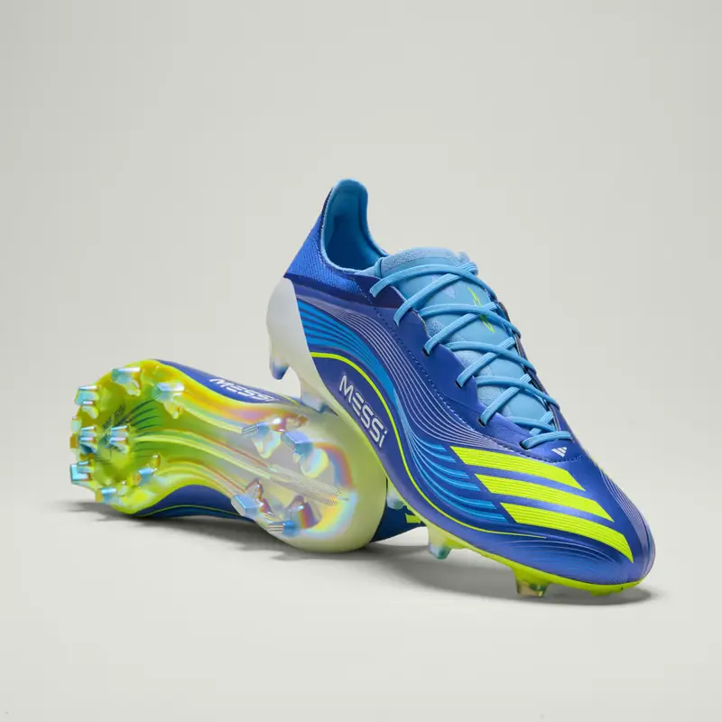 Scarpe da calcio F50 Messi Elite per terreni naturali compatti Royal Blue