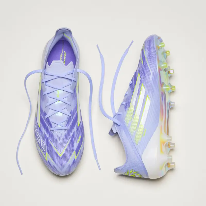 Scarpe da calcio F50 Sparkfusion Elite Low per terreni naturali compatti/erba artificiale Violet Tone miniatura 4