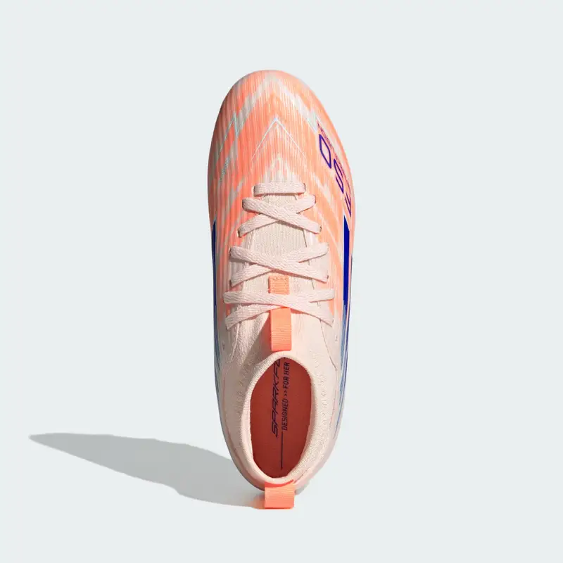 Scarpe da calcio F50 Sparkfusion League Terreno Compatto/Erba artificiale Bambini Bliss Orange miniatura 3